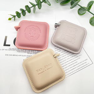 Tùy chỉnh logo dập nổi Băng đo cơ thể may may vòng PU da đo băng - Product Image 6