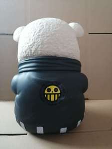 Fashion anime, Pirates GK, <b>Cute</b> pets series, Eating watermelon, Beppo <b>bear</b>, Large size, Scale model Model piece Decoration item - Product Image 2