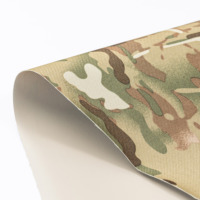 Tissu Oxford 100% Poly 600D PVC imprimé camouflage, résistant à l'eau, antistatique, tissé, 5*5 72T pour sacs de voyage