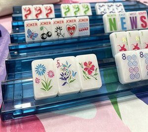 In-stock New Modern American Mahjong <strong>Lucky</strong> <strong>Charm</strong> <strong>Cereal</strong> Acrylic Tiles for 4 Players Entertainment - Product Image 6