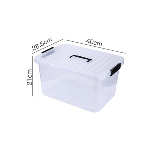 Contenitori di Plastica con Coperchi, Scatole Durevoli per Casa, Contenitori Trasparenti con Chiusura a Scatto in Diverse Dimensioni - Product Image 6