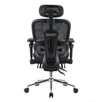 Chaise de bureau ergonomique de luxe à dossier moyen, pivotante, réglable en hauteur, avec coussin en velours pour une longue séance assise confortable