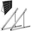 Support de montage solaire en aluminium, support triangulaire pliable de 41 pouces pour panneau de 350 W, finition anodisée - Product Image 5