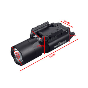 ไฟฉาย LED รุ่น Black X300 Ultra, ความสว่าง 500 ลูเมน ตัวเรือนอะลูมิเนียมอัลลอยด์ พร้อมโหมดคงที่/โหมดชั่วขณะ สำหรับอุปกรณ์ออปติคอลกลางแจ้ง - Product Image 3