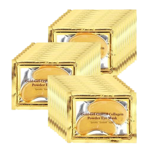 Oem nhãn hiệu riêng Vàng Mặt nạ mắt chống nhăn mặt nạ cho mắt loại bỏ quầng thâm mắt vàng Mặt nạ mắt vá - Product Image 5