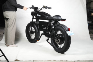 จักรยานเสือภูเขาไฟฟ้าพลังสูง1500W จักรยานไฟฟ้าจักรยานไฟฟ้าจักรยานออฟโรดผจญภัย - Product Image 5