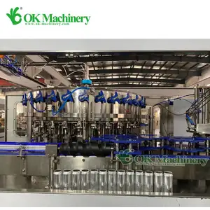 Fully Automatic High Performance Beer Can Bottling Plant / Filling Labeling Packing Machine