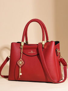 Bolsos cruzados de diseño de moda, bolsos de hombro de cuero PU de alta calidad, bolsos de mano casuales de lujo para mujer - Product Image 2