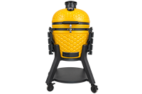 Barbecue Kamado en céramique XXL AUPLEX 22 pouces, fumoir extérieur au charbon de bois, conception personnalisée ODM