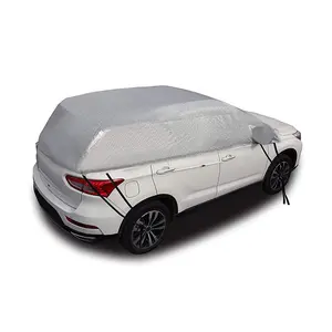 Factory Price Waterproof Car Cover PEVA Plastic Half Car Cover By Yaheng