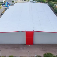 Entrepôt préfabriqué en structure acier moderne et simple, installation rapide, fournisseur OEM en gros