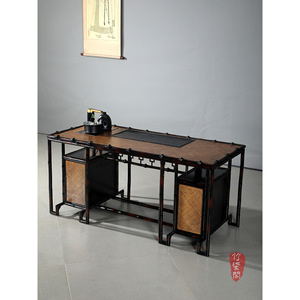 Bamboo Tea Table Integrated Teapot Traditional Chinese Design For Kung Fu Tea - Product Image 1