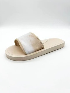 Sandalias Blancas de Tela con Punta Abierta, Estilo Casual de Verano, Suela Transpirable de EVA, Color Sólido, Marca MKES - Product Image 2