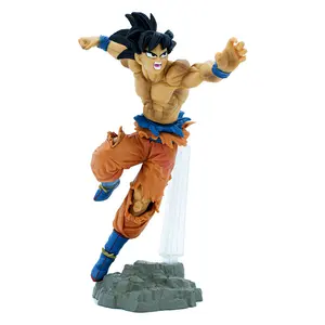 Figuras de ação Batalha modo Dragon- ball Z 22cm KAKAROT Goku Super Saiyan resina PVC Modelo Toy Anime ação