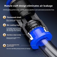 Connecteur pneumatique, raccords de tuyauterie droits en plastique, PE PY PK PZA PG PEG PW, tuyau d'air, prise rapide, 4 6 8 10 12 14 16MM