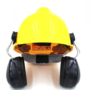 China Big Factory Good Price Hearing protection Efficient Sound Insulation Safety Helmet <strong>Earmuffs</strong> Hard Hat <strong>Earmuffs</strong> - Product Image 2