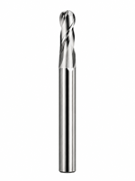 HRC55 Tungsten Carbide Ball End Router Bits 2 Flute CNC Alat Pemotong Kayu Bola Baja Wolfram Alat Pertukangan Kayu