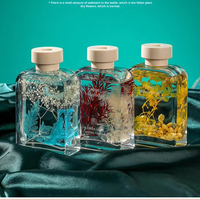 Diffuseur de parfum artisanal sans alcool de 100 ml, série Eternal Flower, avec parfum longue durée, pour un cadeau de la Saint-Valentin