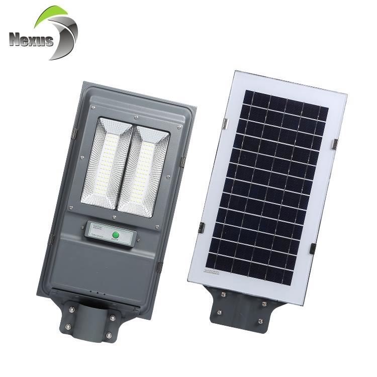 Impermeable de alta calidad IP65 jardín camino 40 vatios de 60 vatios todo en uno integrada llevó la lámpara de calle solar
