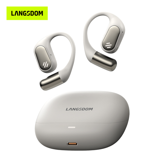 Fashion Waterproof Open-Ear Stereo Bass Headsets 36h Play Time Over Ear Headphones Wireless Bone Conduction Bluetooth Headphones