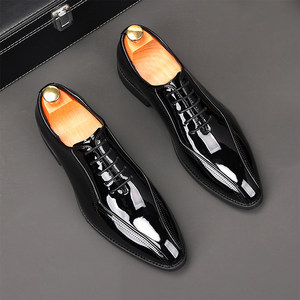 princess polly baby blue dress Pair of Classic Polished Black Leather Men's Wingtip Brogue Formal Dress  Shoes Stock Illustration main image 1