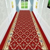 Rouleaux de tapis lavables en polyester nylon abstraits antidérapants modernes pour la salle de banquet de l'hôtel à la maison