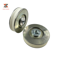 Roulette de porte d'ascenseur 74*18*6303, support de rouleau de porte de hall, compatible avec les pièces d'ascenseur Schind*er 5500 Smate SMATE C144AATA