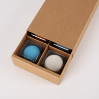 Vente en gros de boîtes d'emballage cadeau pour macarons, gâteaux, chocolats, en carton pliable de qualité alimentaire, lot de 6