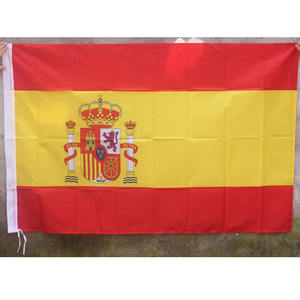 Vendita calda all'ingrosso in poliestere stampa digitale bandiere personalizzate con Logo con stampa personalizzata bandiera della nazione bandiera personalizzata per spagna - Product Image 2
