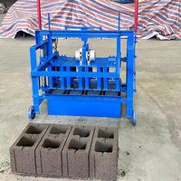 Pièces de précision pour machine à mouler les briques de ciment hydrauliques mobiles et à fabriquer des blocs creux QT4-45, capacité de 2500 pièces/jour