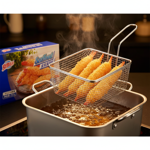 Camarones Empanizados al Estilo Japonés, Congelados, Nobashi Ebi Torpedo, Pre-fritos, Calidad Sushi, para Cocina Japonesa - Product Image 2