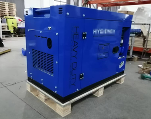 เครื่องกำเนิดไฟฟ้าดีเซลแบบพกพาขนาด 10KVA สำหรับใช้ในชุมชน  แบบเงียบ  พร้อมระบบกันเสียง  กำลังไฟ 5kw  ดีไซน์แบบปิด  ระบบ ATS สำหรับใช้ในบ้านทุกวัน  แรงดันไฟฟ้า 110V - Product Image 5