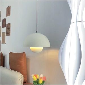 Lámpara <span class=keywords><strong>de</strong></span> Techo Estilo Danés para Restaurante, Hierro, LED, Moderna, Minimalista, para Comedor, Dormitorio, Lámpara <span class=keywords><strong>de</strong></span> Noche, Personalizada, Estilo Macaron, para Bar - Product Image 3