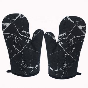 Guantes de Cocina de Poliéster Ecológicos y Duraderos, Aislantes, con Diseño de Leopardo, para Cocinar, Microondas, Hornear, Barbacoa, Manoplas para Horno - Product Image 3