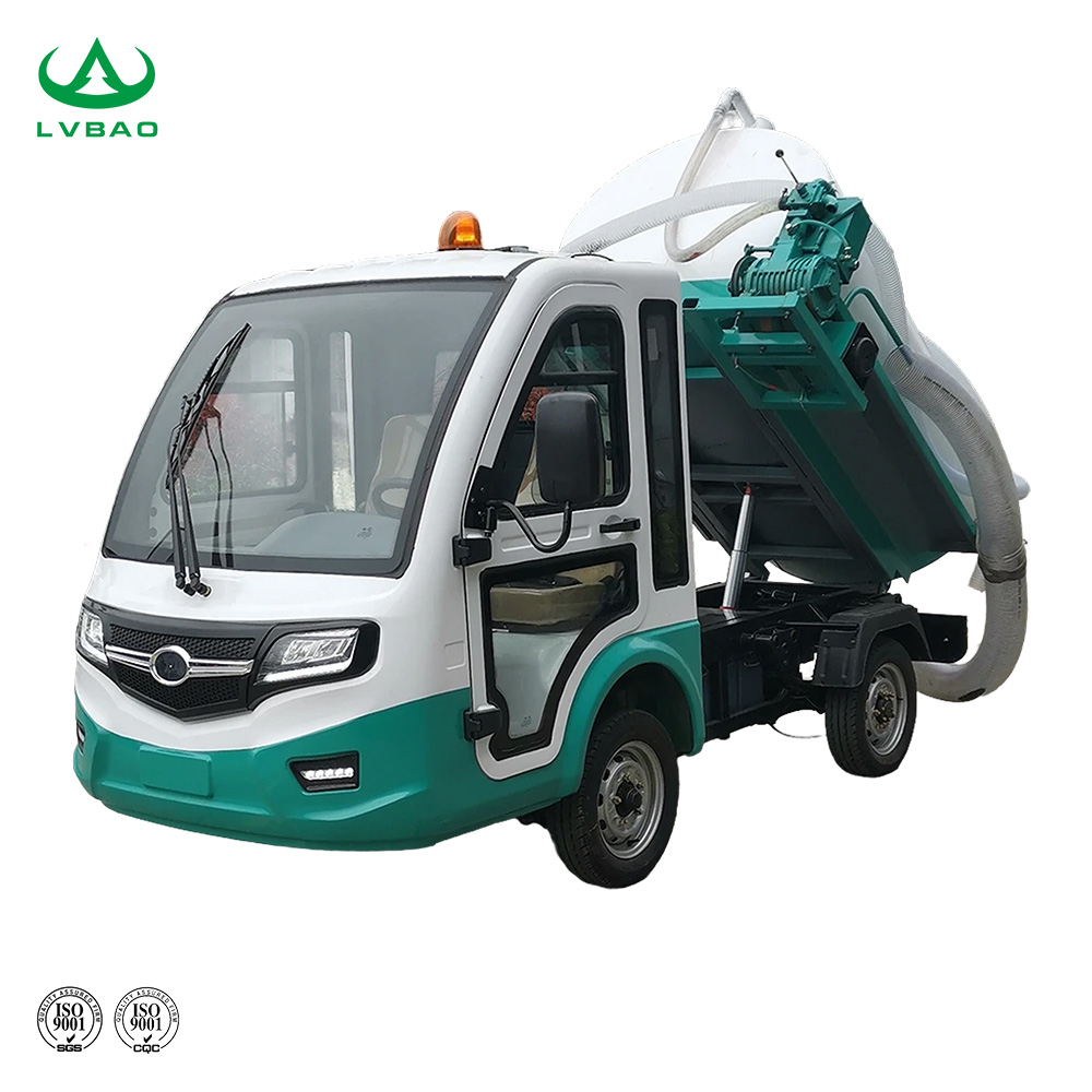 LB-4XW001 Small Tank Vacuum Pump Septic Sewage Suction Truck