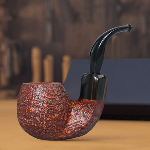 Handmade Bent Tobacco Pipe With Filter 3mm For Smoking Accessories - Product Image 2