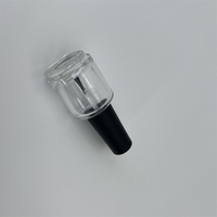 Bouteille d'huile à ongles en verre transparent avec logo personnalisé, bouchon à vis, autocollants d'étiquettes personnalisés, 15 ml, impression sérigraphique couleur personnalisée YALI