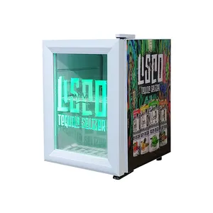 MEISDA 21L коммерческий дисплей охладитель маленькая витрина под счетчиком мини-холодильник