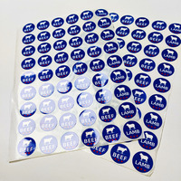 Autocollants personnalisés avec logo, autocollants en vinyle imperméables pour les entreprises