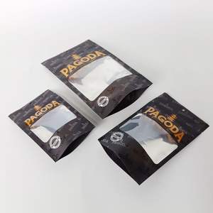 Bolsa de Pie con Cierre Hermético y Ventana, Impresión Personalizada UV, 3.5G 7G 14G, Bolsa de Plástico Mylar Reutilizable de Grado Alimenticio - Product Image 2