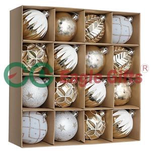 EAGLEGIFTS Feiertagsschmuck Heimdekoration Christbaumkugeln Weihnachtsdekoration Großpackung Weihnachtskugel Neujahrskugeln Christbaumkugeln - Product Image 6