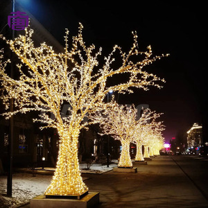 Guirlande lumineuse décorative blanc chaud pour les centres de villégiature, les places publiques, les parcs à thème, les hôtels et les attractions hivernales en plein air - Product Image 6