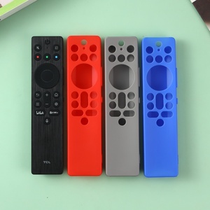 เคสป้องกันซิลิโคนสำหรับ <span class=keywords><strong>TCL</strong></span> ธันเดอร์เบิร์ด Q10Krc802A 701A ทีวีรีโมทคอนโทรลป้องกันการตกรหัสการเรียนรู้ที่เข้ากันได้ - Product Image 3