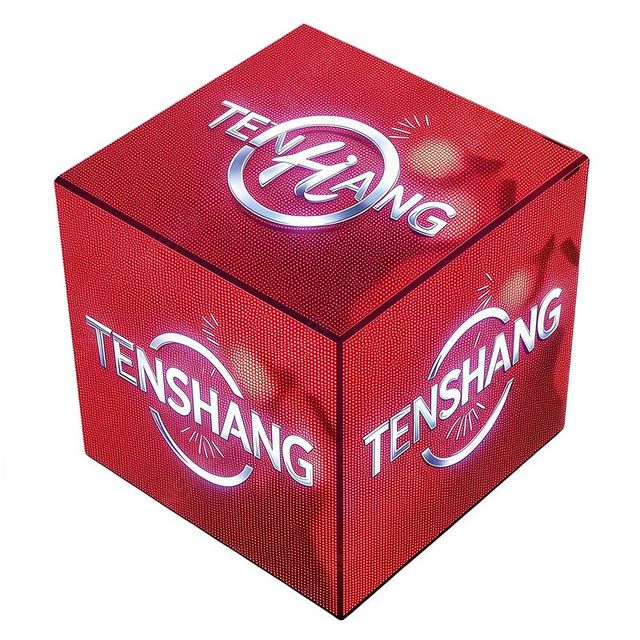 Led Sign Board Outdoor Advertising Light Box Poster Frame Outdoor Rotating Light Box With Base Sign Billboard Display Screen