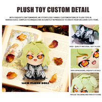 Porte-clés en peluche personnalisé de 5 cm/10 cm, figurine d'anime Kawaii, personnage Nui Kopo, poupée en coton, jouet en peluche
