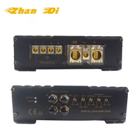 Amplificateur de voiture professionnel 600W RMS 1CH classe D gamme complète amplificateur Audio 1 canal avec Subwoofer de voiture croisés