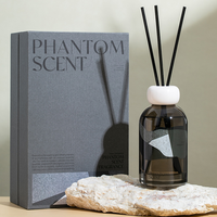 Diffuseur de parfum de luxe pour la maison, style hôtel, avec huiles essentielles sans flamme et flacon en verre