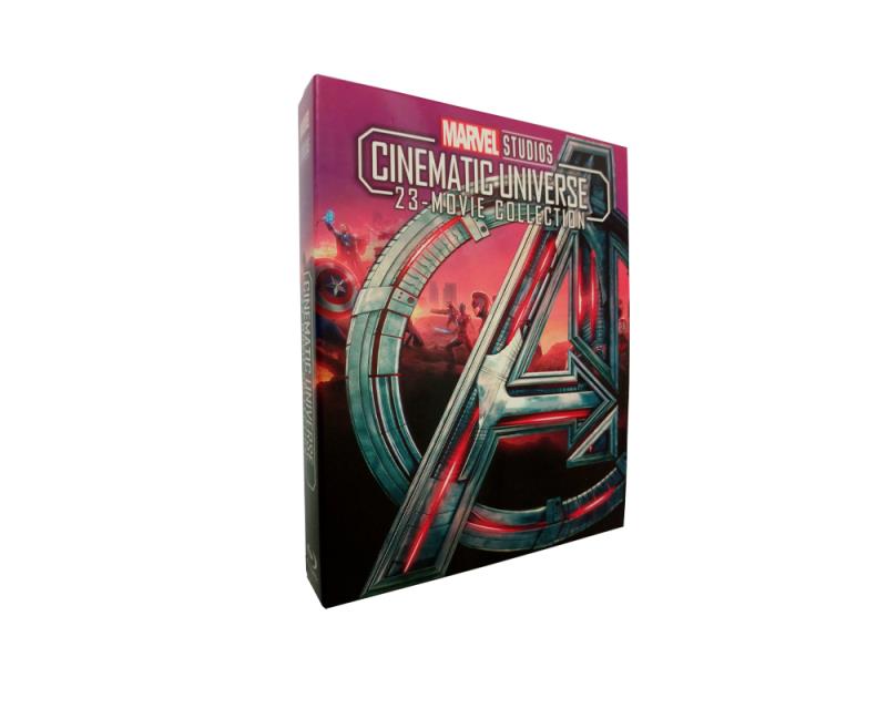 Cinematic Universe 23 Film Sammlung Blue-ray 8 Discs Fabrik Großhandel DVD Filme TV-Serie Cartoon DVD Free Ship