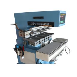 Máquina de Impresión de Tampones de 4 Colores, Impresora de Almohadillas Semiautomática con Tintero para Etiquetas, Bolígrafos, Botellas, Tazas, Esferas de Reloj, Multicolor, Motorizada - Product Image 6