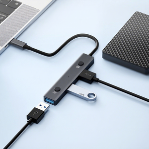 Station d'extension intelligente WanYu avec saisie vocale et traduction, interfaces Micro USB et Type-C, prise <span class=keywords><strong>en</strong></span> charge multilingue, matériau ABS - Product Image 3